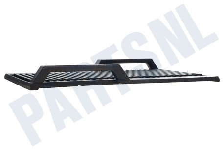Siemens Fornuis HEZ390522 Grillplaat Voor FlexInduction, geribbeld