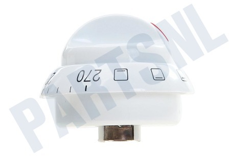 Siemens 175162, 00175162 Knop Ovenknop graden -wit-
