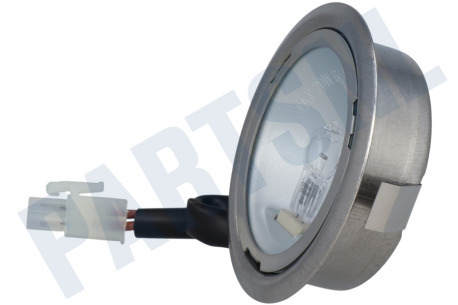 Pelgrim Afzuigkap 23803 Lamp Spotje 20W Halogeen, RVS Rand