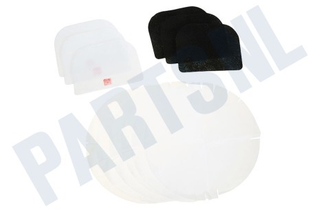 DeLonghi Friteuse Filter Oliedamp- koolstof- papierfilter