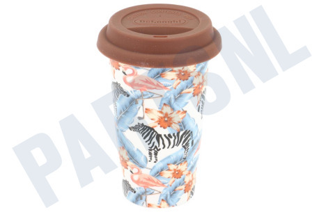 DeLonghi Koffiezetapparaat DLSC067 Thermosbeker Keramische beker met dubbele wand