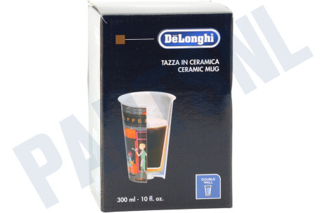 DeLonghi Koffiezetapparaat DLSC066 Thermosbeker Keramische beker met dubbele wand