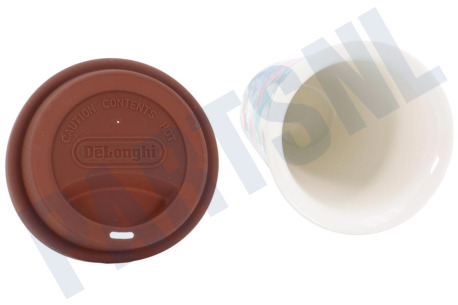 DeLonghi Koffiezetapparaat DLSC065 Thermosbeker Keramische beker met dubbele wand