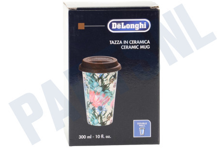 DeLonghi Koffiezetapparaat DLSC065 Thermosbeker Keramische beker met dubbele wand