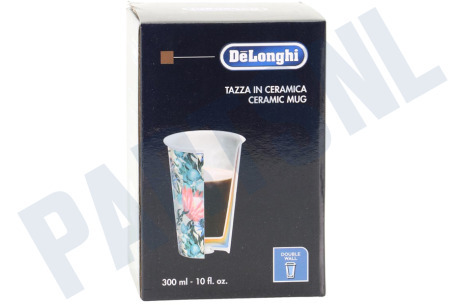 DeLonghi Koffiezetapparaat DLSC065 Thermosbeker Keramische beker met dubbele wand