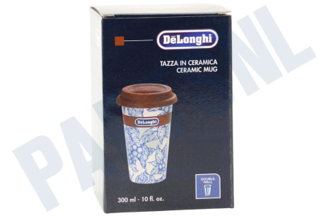 DeLonghi Koffiezetapparaat DLSC064 Thermosbeker Keramische beker met dubbele wand