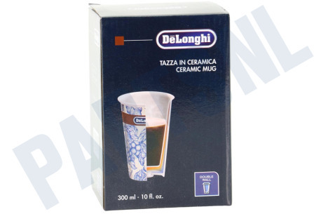 DeLonghi Koffiezetapparaat DLSC064 Thermosbeker Keramische beker met dubbele wand