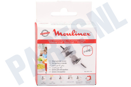 Moulinex XF911101 Vijzel Slijtvaste, metalen Wormschroef