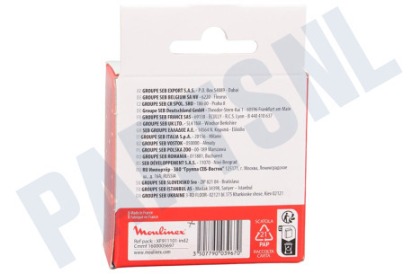 Moulinex XF911101 Vijzel Slijtvaste, metalen Wormschroef