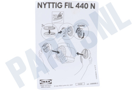 Ikea Afzuigkap Filter Koolstoffilter FIL440