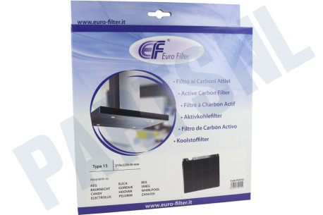 Whirlpool Afzuigkap Filter Koolstof 225x210x30mm