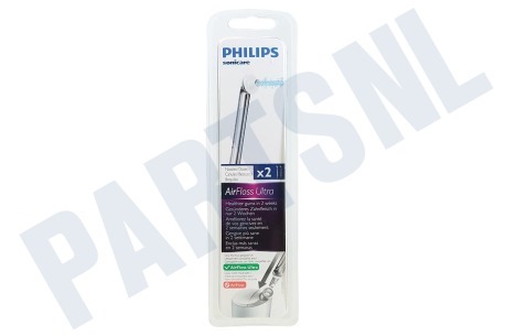 Philips HX8032/07 AirFloss Ultra opzetborstels, 2 stuks