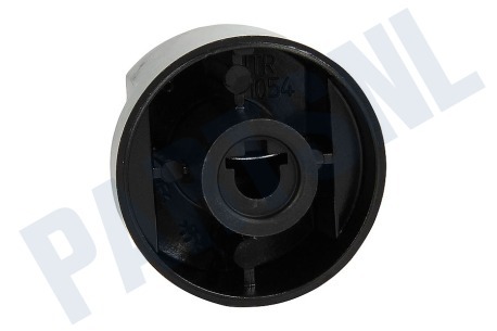 Whirlpool Kookplaat Knop Gasknop, zwart