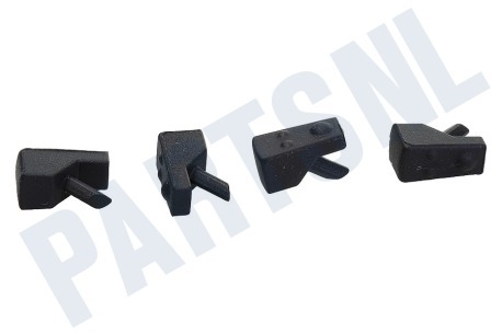 Ikea Fornuis Voetje Van pannendrager, rubber, schuin