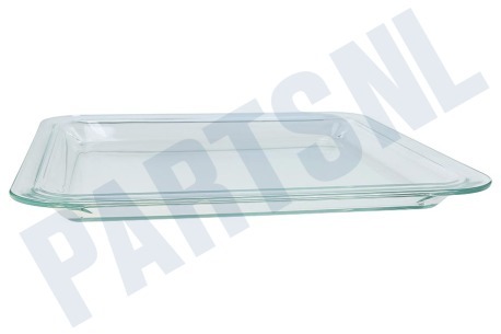 Etna Oven-Magnetron Bakplaat Schaal glas 418x400mm