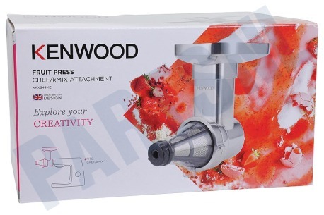 Kenwood Keukenmachine KAX644ME Fruitpers Opzetstuk