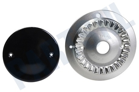 Dometic Kookplaat Branderkelk Brandertop 2 gaats, geemailleerd, D=75mm