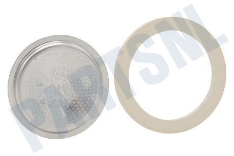 Bialetti 800033 Filter 3/4 Kops, 3 Afdichtingen