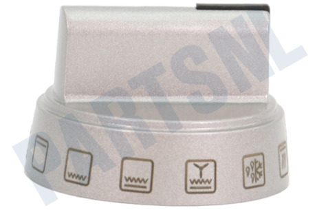 Inventum Oven-Magnetron Knop Standenknop, grijs