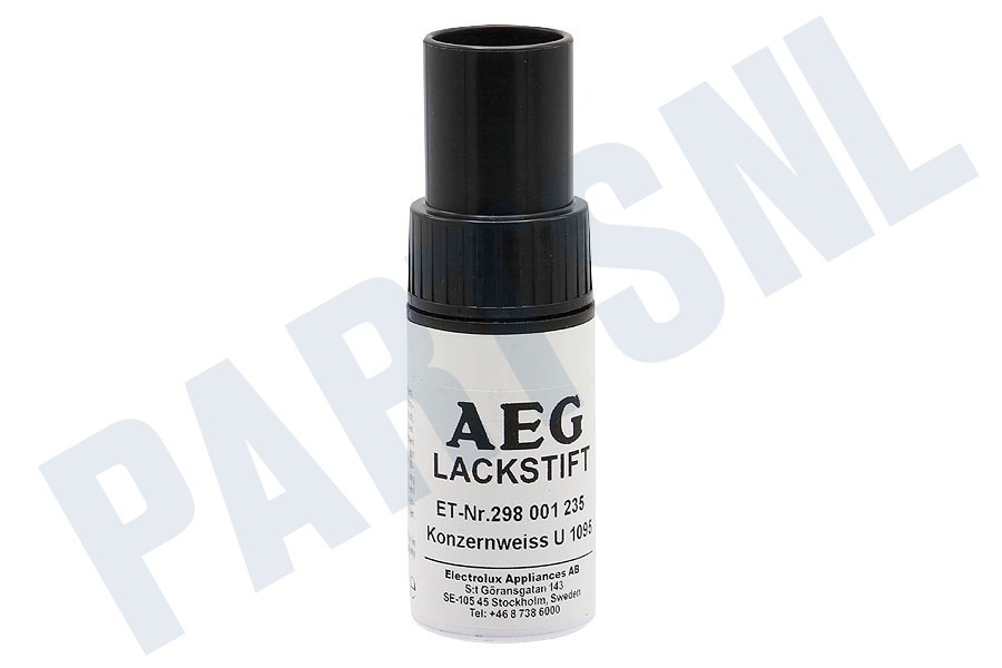 AEG Wasmachine Stift emaille lak stift **WIT**