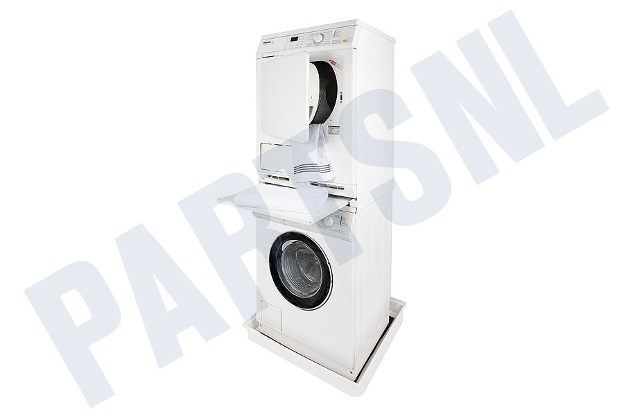 Universeel Tussenstuk wasmachine en droger met lade
