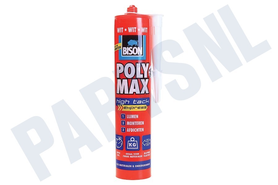 Bison 6309790 Poly Max High Tack Express Wit