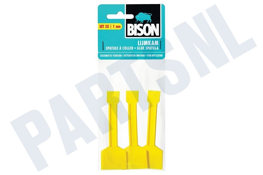 Bison Lijmkam, set van 3