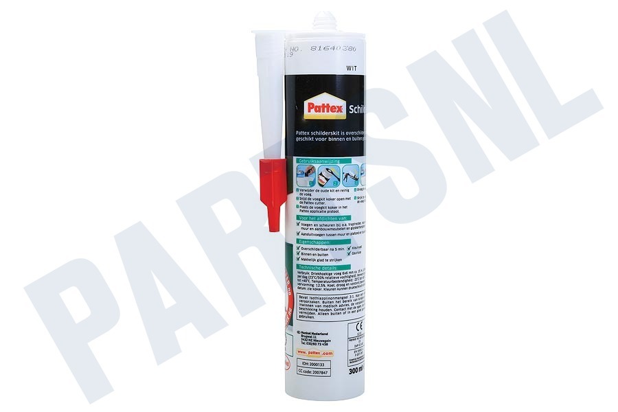 Pattex Schilderskit, Wit