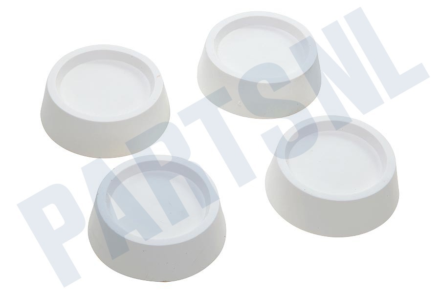 WPRO SKA202 Wpro Trillingsdempers Wit 4 stuks