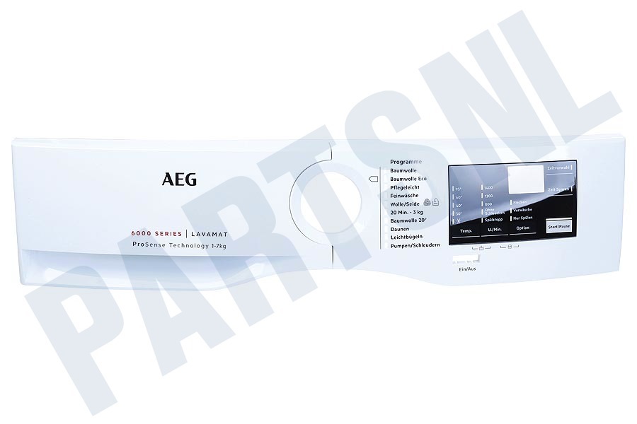 AEG Wasmachine Controlepaneel