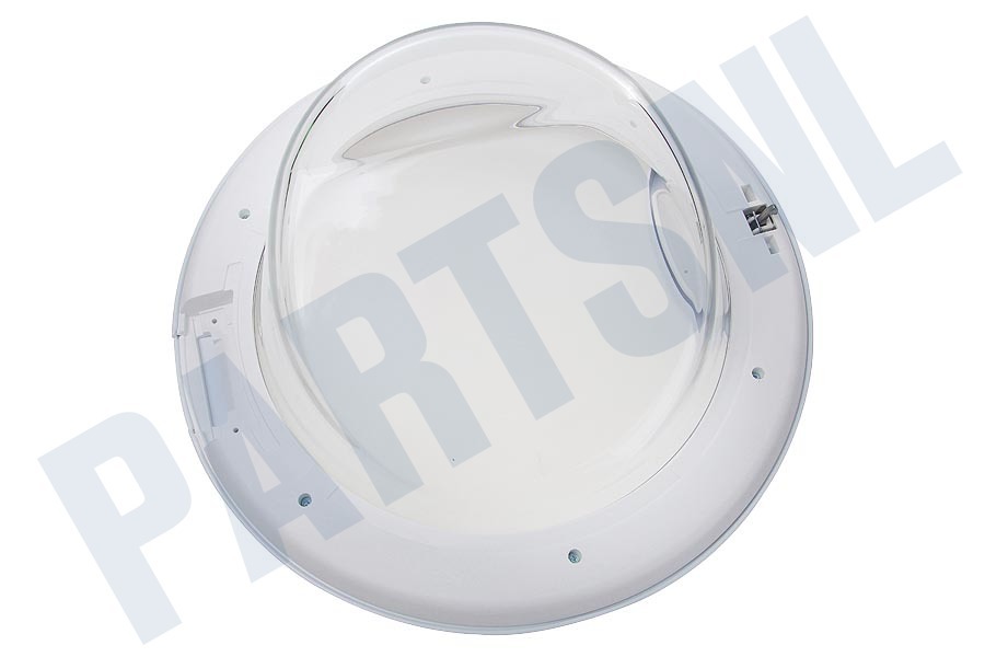 Ariston-Blue Air Wasmachine 115842, C00115842 Vuldeur Kompleet, wit schuin glas