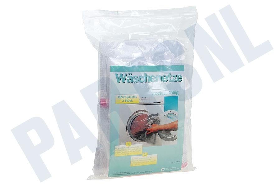 Bosch 461036, 00461036 Wasnetje 2 Stuks met rits, 300x235x160mm en 600x600mm