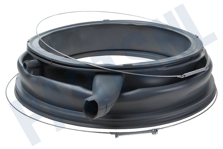Bosch Wasmachine 772655, 00772655 Manchet Met tuit en 2 knelringen, vetbestendig incl lampengat