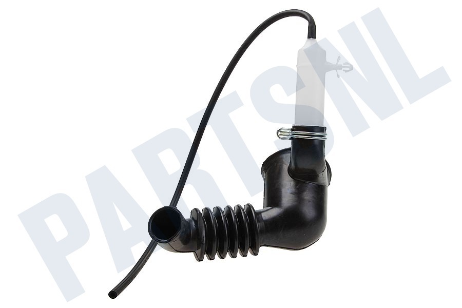 Bosch Wasmachine 480443, 00480443 Slang kuip filter Met kogel en zijslang