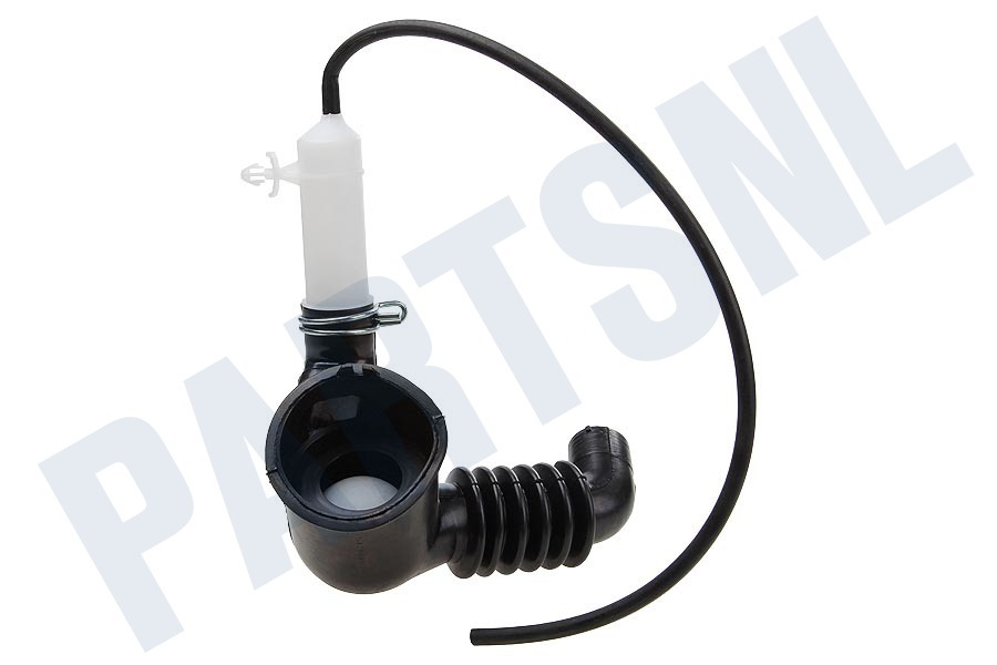 Bosch Wasmachine 480443, 00480443 Slang kuip filter Met kogel en zijslang