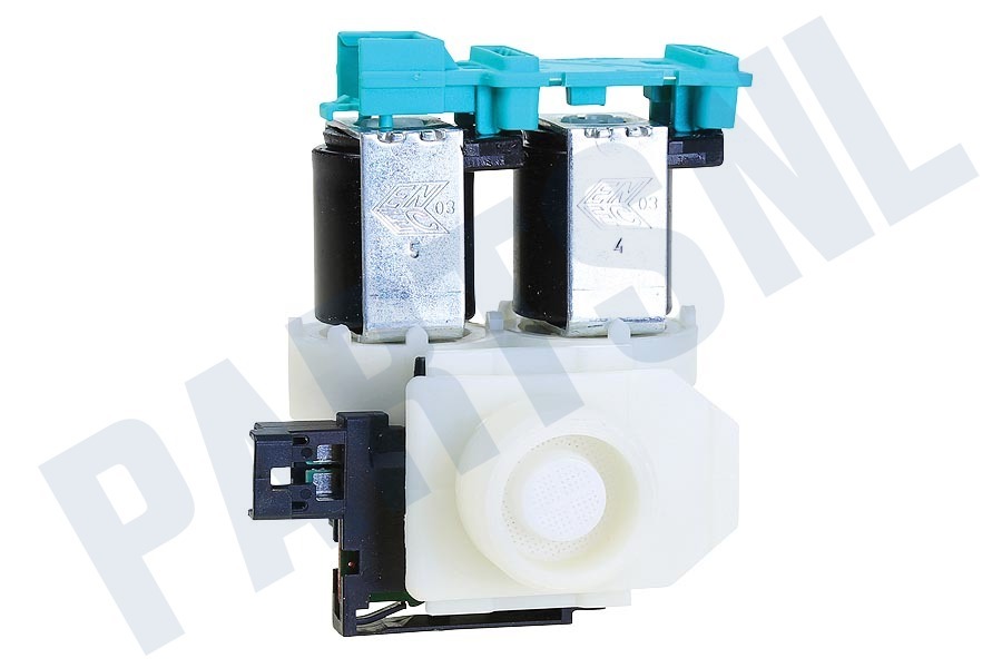 Bosch Wasmachine 606001, 00606001 Inlaatventiel Dubbel, recht