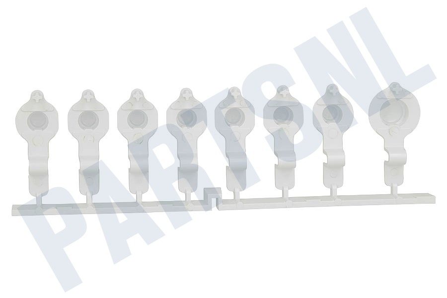 Whirlpool Wasmachine Knop Drukknoppen, 8 stuks