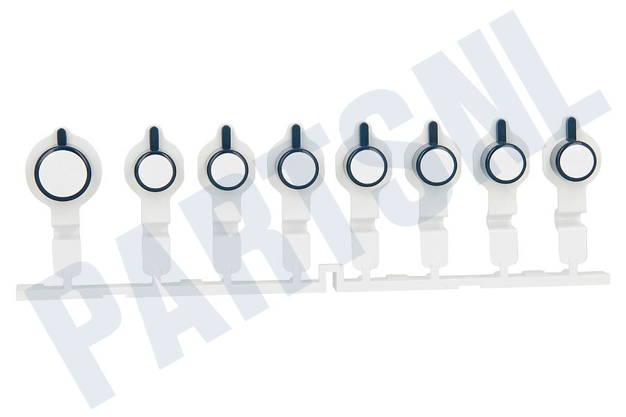 Whirlpool Wasmachine Knop Drukknoppen, 8 stuks