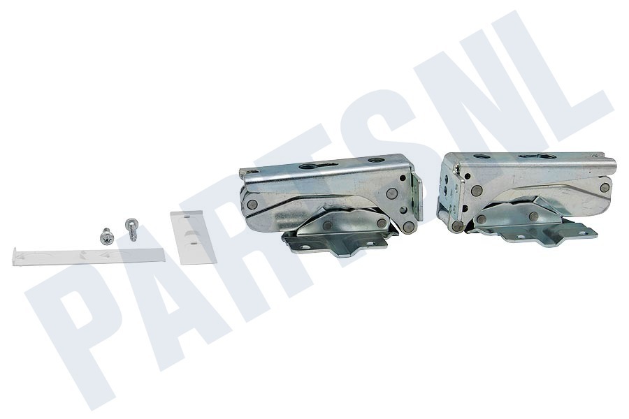 Bosch Koelkast 481147, 00481147 Scharnier metaal, set 2 stuks