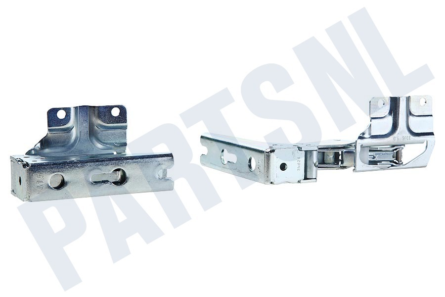 Bosch Koelkast 12004051 Scharnier Metaal set boven en onder