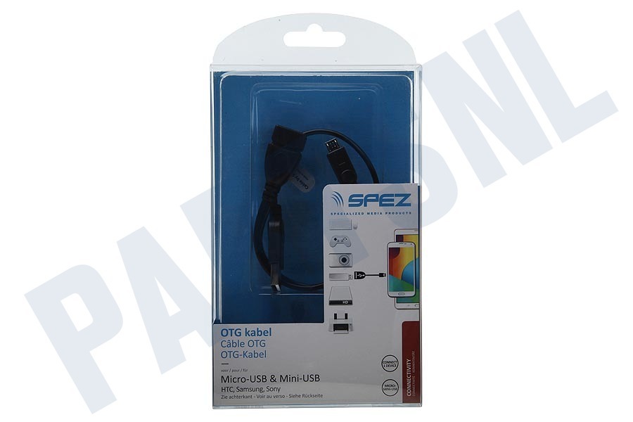 Motorola OTG kabel Micro-USB & Mini-USB