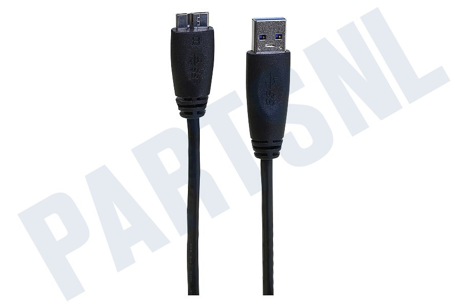 Digiwalker Micro USB 3.0 Kabel 100cm Zwart