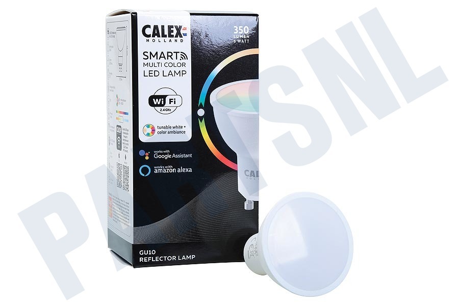Calex Smart LED Reflector lamp GU10 SMD RGB Dimbaar
