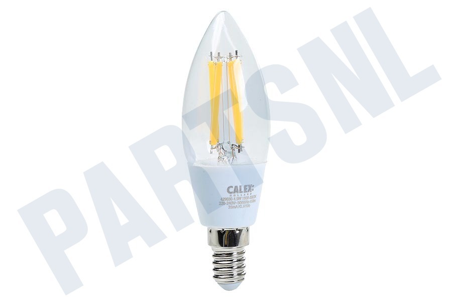Calex Smart LED Filament Clear Kaarslamp B35 E14 Dimbaar