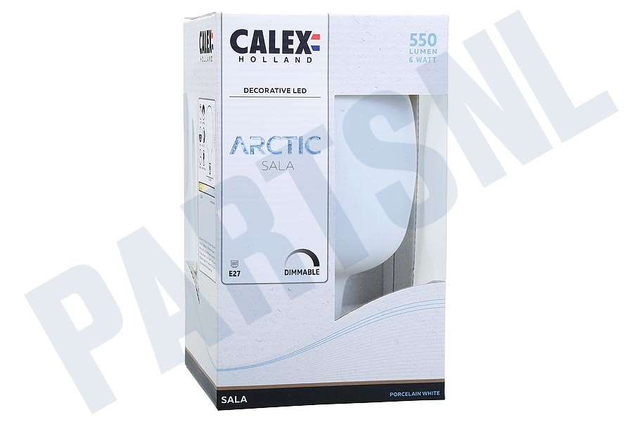 Calex Sala Arctic LED lamp 6W Dimbaar