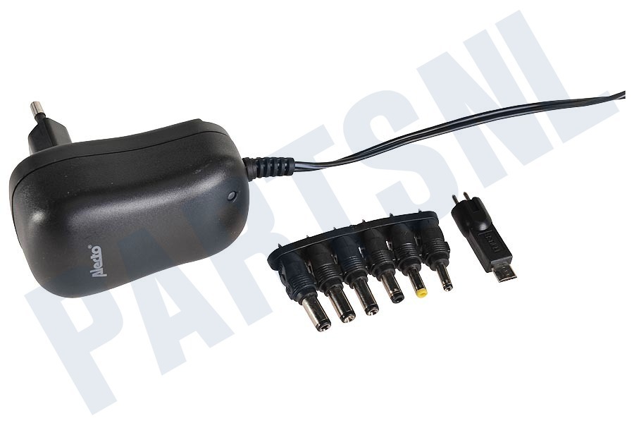 Alecto EUP1000 Netadapter 1000mA universele adapter