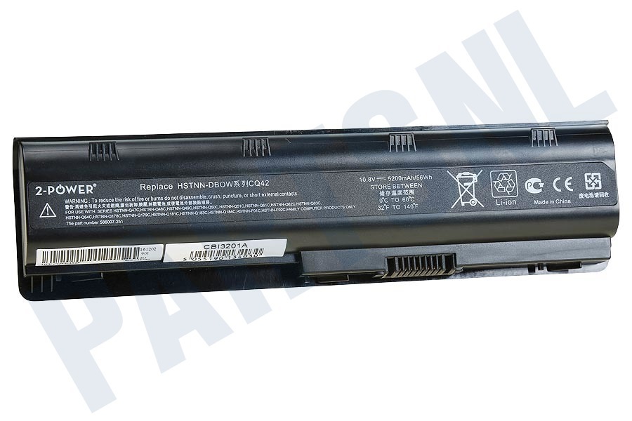 2-Power CBI3201A Laptop accu 10.8V 5200mAh 56Wh