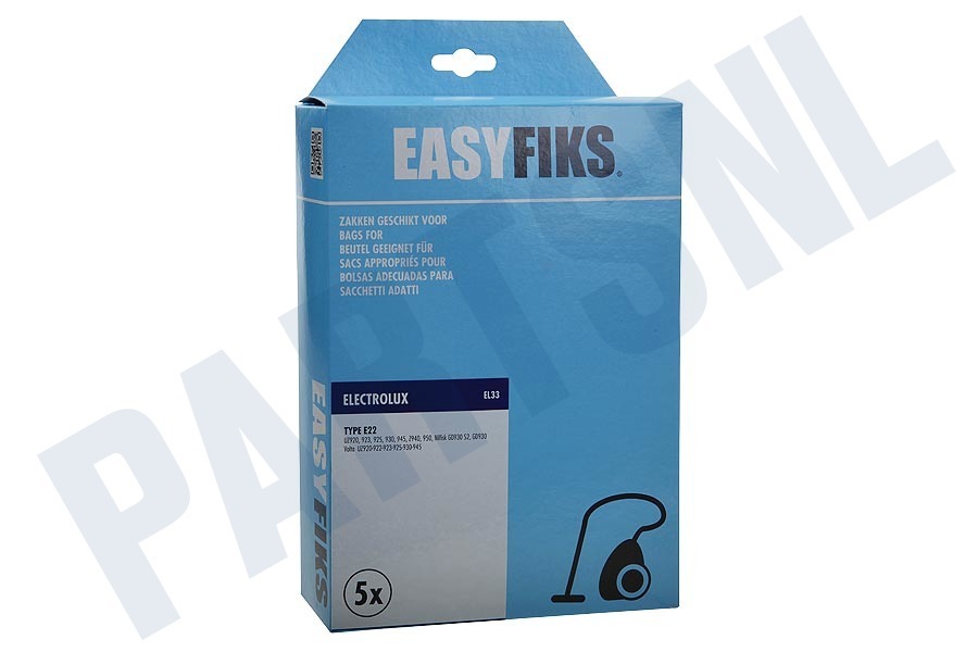 Karcher Stofzuiger Stofzuigerzak Electrolux Papier 5 stuks Nw Stijl