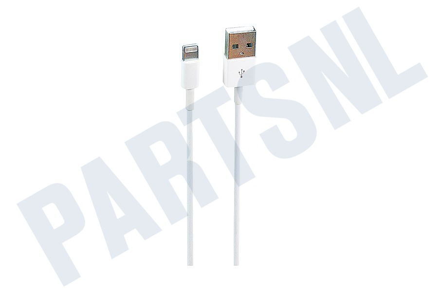 Digiwalker USB Kabel Apple Lightning 100cm Wit