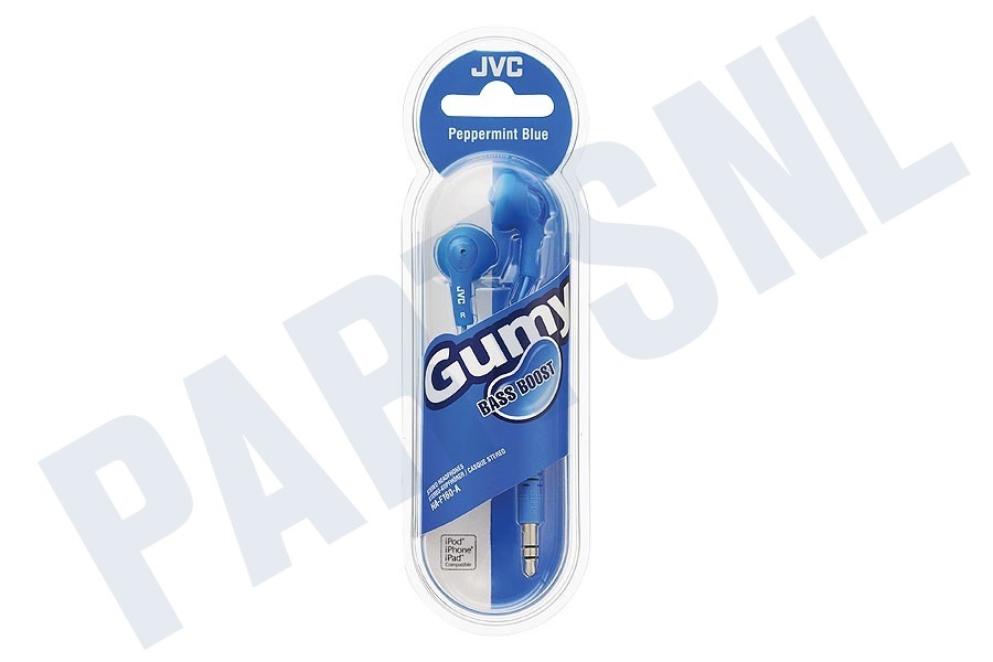 JVC HA-F160-A-E Gumy In Ear Hoofdtelefoon Blauw